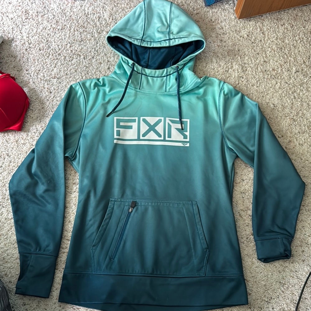 Women's Teal Hoodie